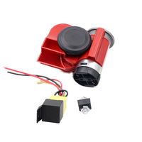 Bocina de Aire Tipo Caracol para Motocicleta de 12V y Camión de 24V con Compresor y Diseño de Altavoz Tweeter