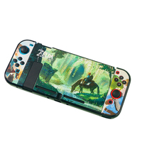 Casing Pelindung Keras Tema Hewan, Cangkang Penutup untuk Pengontrol Nintendo Switch NS Joy-Con