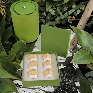 European Style Light Luxury Colorful Six <b>Small</b> Tea Cups, Home Banquet Souvenirs, Tea Cup <b>Gift</b> <b>Box</b> - Product Image 3