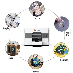 Sunika Manufacturer Uv Paper Pet Any Irregularly High Relief A4 Printing Machine Inkjet Uv Printer For Case Pen