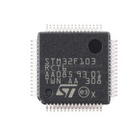 Microcontrôleur Original STM32F103RCT6 LQFP-64 ARM Cortex-M3 32 bits, puce IC MCU 72MHz 256KB Flash