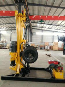 200m 휴대용 공압 유압 소형 전기 우물 드릴링 기계 KQD200 - Product Image 2