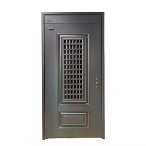 <span class=keywords><strong>Porta</strong></span> di Sicurezza TECHTOP Antifurto in Ferro Battuto <span class=keywords><strong>a</strong></span> <span class=keywords><strong>Anta</strong></span> Singola, Design Moderno, con Zanzariera Classica per <span class=keywords><strong>Finestra</strong></span>, Apertura <span class=keywords><strong>a</strong></span> Battente per Ingresso Principale - Product Image 2