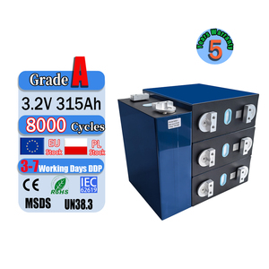 แบตเตอรี่ LiFePO4 เกรด A แบบแท่งปริซึม 3.2V 280Ah 315Ah ของโปแลนด์ พร้อมบัสบาร์และสลักเกลียว สำหรับเก็บพลังงานแสงอาทิตย์ - Product Image 1