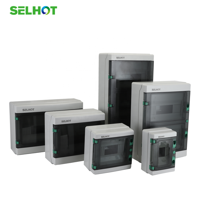 SHA 4-72Way Waterproof MCB DB Distribution Box Circuit Breaker Electrical Enclosure Switch Board Surface Mounted Equipment
