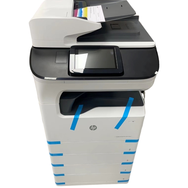HP E77650 Multifunction Printer - 80ppm Color/Black, Duplex Printing