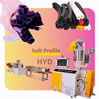 Bande d'étanchéité en PVC souple profil extrudeuse équipement faisant la ligne de la machine