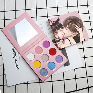 Палитра нюдовых теней для век, индивидуальная палитра теней для век, частная марка, 5 г, водостойкие тени для век, пудра, сухие, глубокие, Sace Lady тени для век - Product Image 3