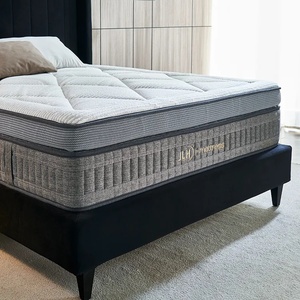 Nhà Máy Kích Thước Đầy Đủ Tùy Chỉnh Giá Thấp Bán Buôn Vua Kích Thước Bọt Mùa Xuân Giường Nệm - Product Image 3