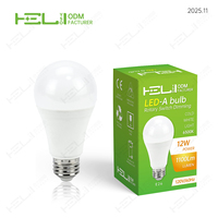 Ampoule LED E26 12W 1100lm 3000K-6500K 120V avec variateur rotatif 210 °   Angle de faisceau 10000H pour l'éclairage de la maison et du bureau