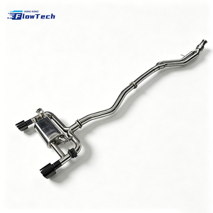 Système d'échappement haute performance pour BMW M235i M135i F21 F20 N55 3.0T en acier inoxydable 304 avec silencieux Valvetronic - Product Image 1