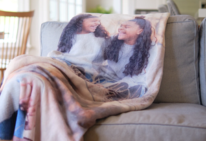 Conjunto <span class=keywords><strong>de</strong></span> regalo <span class=keywords><strong>de</strong></span> Navidad personalizado para parejas, uniformes <span class=keywords><strong>de</strong></span> porristas personalizados con <span class=keywords><strong>fotos</strong></span> personalizadas en una manta - Product Image 2