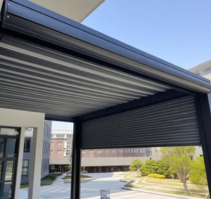 <span class=keywords><strong>Volet</strong></span> roulant horizontal motorisé automatique en aluminium pour toit, véranda, <span class=keywords><strong>piscine</strong></span>, résidentiel, moderne, à énergie <span class=keywords><strong>solaire</strong></span>, certifié CE - Product Image 2