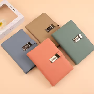 带密码锁的礼品日记，密码笔记本复古，锁定商务日记规划师pu皮革日记 - Product Image 6