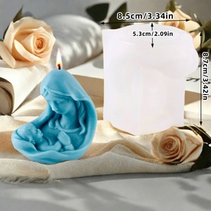 Molde de Silicona para Velas Aromáticas TangChu Baby in Arms, para Bautizo, Cumpleaños o Homenaje Familiar - Product Image 6