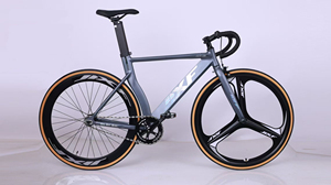 Xe đạp <span class=keywords><strong>Fixie</strong></span> AT-8 khung hợp kim nhôm 700C một tốc độ, xe đạp đua đường trường nhẹ dành cho nam, xe đạp bánh cố định - Product Image 4