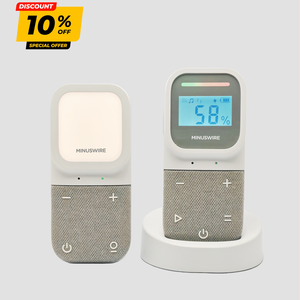 Monitor de Audio Digital para Bebés de Largo Alcance (300m) con Pantalla de Temperatura y Humedad Ambiente y Alerta por Vibración - Product Image 1