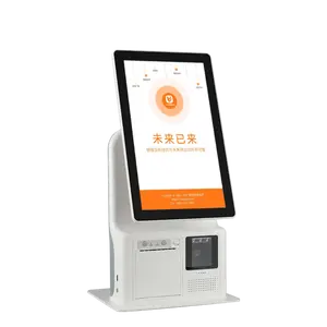 Fabrikant Oem/Odm Inch Dual Touchscreen Verkooppunt Alles In Één Pos Systeml Met Printer Kassalade Pos-Systeem