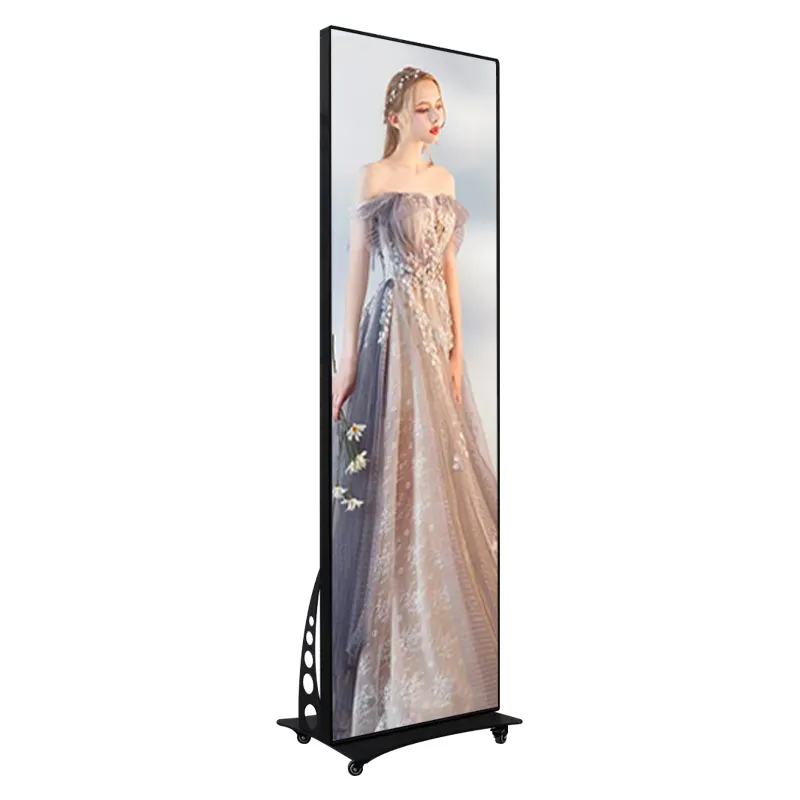 Hd Led Indoor Full Color Poster Led Display P1.86 P2 P2.5 P3 Floor Staande Digitale Scherm Poster Led Scherm