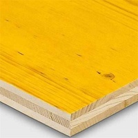 Panneaux de coffrage en bois stratifié croisé 3 plis, norme européenne
