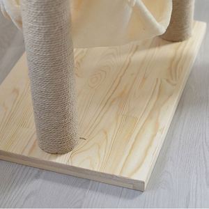 Wooden Outdoor Safe Stable <b>Large</b> Solid Multi Functional Sisal Column Space Capsule Cat Climbing <b>Frame</b> Wholesale Cat Tree - Product Image 6