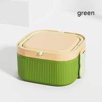 Conteneur alimentaire en plastique PP de qualité alimentaire de 1000 ml, boîte à lunch carrée avec couvercle, compatible micro-ondes, pour la maison, la cuisine, vente en gros