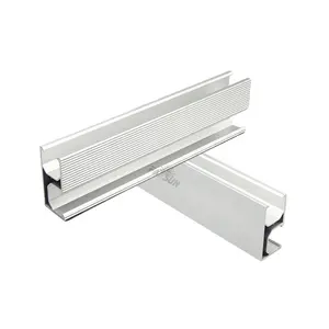FarSun Riel de aluminio PV Sistema de montaje en techo Rieles solares para paneles - Product Image 1