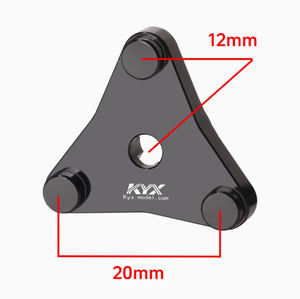 KYX <span class=keywords><strong>Tamiya</strong></span> the Bigwig 1/10 <span class=keywords><strong>RC</strong></span> <span class=keywords><strong>Buggy</strong></span> Piezas de Mejora BW007 Cubos de Rueda Metálicos Accesorios de Carreras Todoterreno Unisex 14 Años en Adelante - Product Image 3