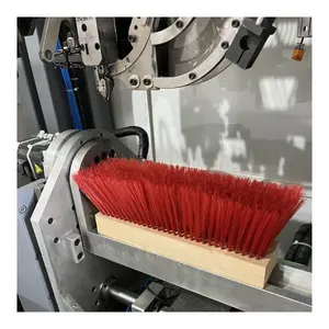 Meixin Alta Produção Vassoura Que Faz A Máquina 5 Eixo 2 Perfuração E 1 Tufting Automatic Brush Making Machines vassoura que faz a máquina