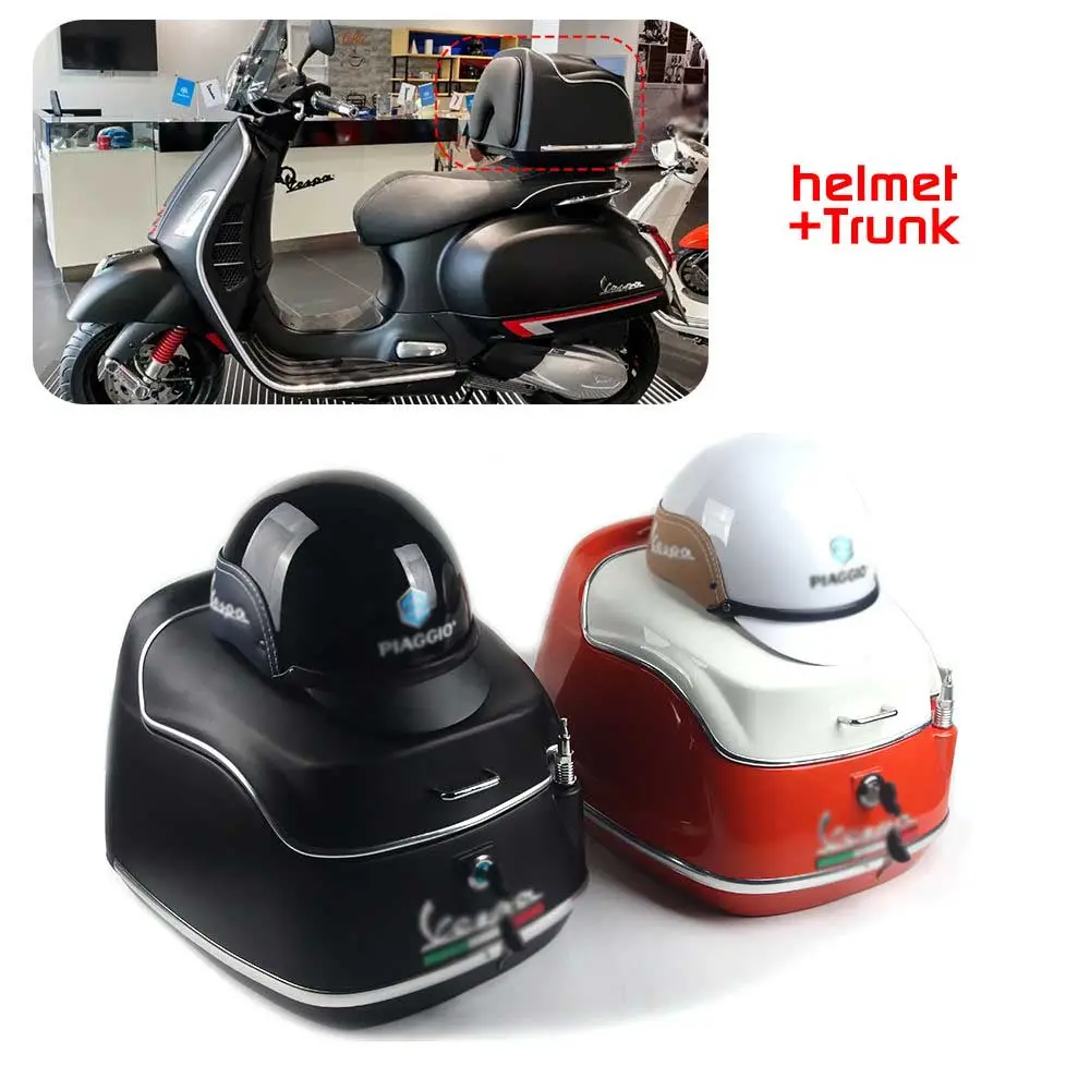 Accessori moto per VESPA casco bagagliaio moto casco tampone ad alta pressione