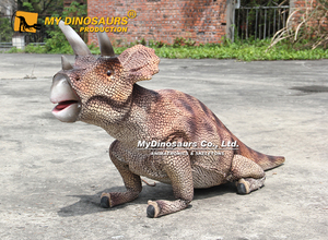 <span class=keywords><strong>Robot</strong></span> Dinosaurio Interactivo para Parques de Diversiones <span class=keywords><strong>MY</strong></span> DINO AD-263, Triceratops para Bebés - Product Image 5