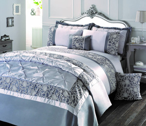 レースピンタックベッドシーツ寝具セット羽毛布団カバー - Product Image 1