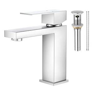 Classic High Quality Hole Stainless Steel Bathroom Single Handle Cold and Hot Water Mixer Lavatory Basin Faucet - Product Image 2