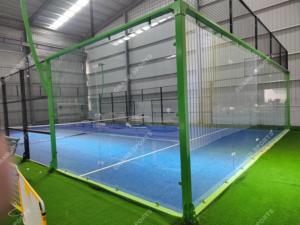 <span class=keywords><strong>Terrain</strong></span> de <span class=keywords><strong>padel</strong></span> vert personnalisé avec couleur et logo, <span class=keywords><strong>terrain</strong></span> de <span class=keywords><strong>padel</strong></span> de 20*10m certifié CE, <span class=keywords><strong>terrain</strong></span> de <span class=keywords><strong>padel</strong></span> de haute qualité pour club de <span class=keywords><strong>padel</strong></span> - Product Image 2