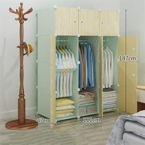 BRICOLAGE Portable Garde-Robe Placard Modulaire Organisateur De Stockage Peu Encombrant Armoire Profonde Cube - Product Image 2