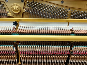 Piano Vertical Yamaha U7 Marrón, 88 Teclas Contrapesadas, Teclado de Madera Sólida, Estilo Clásico, Montaje en Suelo, Caja de Madera Marrón - Product Image 5