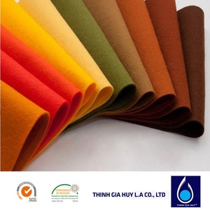 Tissu en feutre aiguilleté en polyester coloré, matériau non tissé doux pour l'artisanat et le bricolage - Product Image 5
