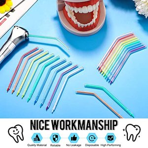 Punta de jeringa de aire-agua para uso en Clínica <span class=keywords><strong>Dental</strong></span>, punta de jeringa desechable de arcoíris sin núcleo - Product Image 6