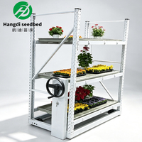 Promotion : Grandes serres agricoles modulaires verticales multi-étages pour culture en rack, pour pépinières commerciales