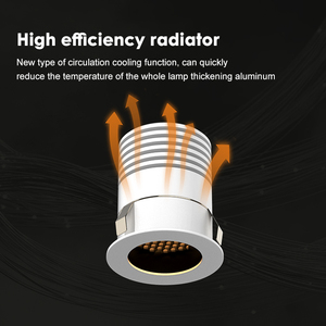 Đảm bảo chất lượng lõm nhôm trong Nhà Vòng 7 Watt COB Trần <span class=keywords><strong>LED</strong></span> Spotlight - Product Image 6