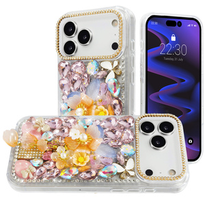 เคสสำหรับผู้หญิง KINGSOUL ระดับไฮเอนด์ ประดับเพชรและคริสตัลสุดหรู ติดตั้งง่ายแบบ Snap-On ป้องกันการกระแทก - Product Image 3