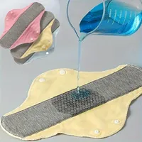 Culottes lavables en coton réutilisables pour adultes, serviettes hygiéniques menstruelles en tissu, protège-slips doux antidérapants pour les règles