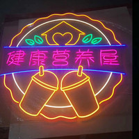 Enseigne néon Joyeux Anniversaire, enseignes néon LED personnalisées pour la publicité commerciale et les hôpitaux - Étanche IP65, forme et design personnalisés