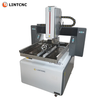 Traitement de l'acier bureau CNC routeur cadre en fonte 3030 4040 6060 2.2kw système de refroidissement par eau pierre métal bois fraisage CNC 4060