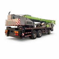 Grúa Móvil Usada de 25 Toneladas QY25K5D, Pluma de 42m, Brazo de 8m, Velocidad de Desplazamiento de 90km/h, Equipo para Construcción de Carreteras