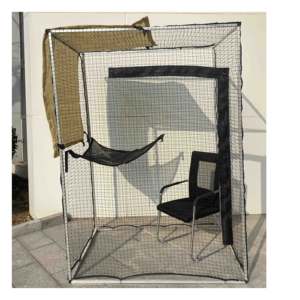 Gabbia multiuso in Nylon per animali domestici con filo di acciaio di dimensioni personalizzabili - Product Image 1