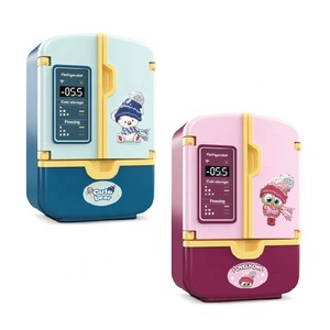 <span class=keywords><strong>Giocattolo</strong></span> Multifunzionale per Bambini 2-4 Anni: Frigorifero in Plastica con Luci e Musica per Giochi di Ruolo in Cucina - Product Image 1