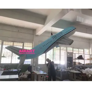 Jouets gonflables de modèle de Simulation, avion gonflable personnalisé en usine, avion et avion gonflables