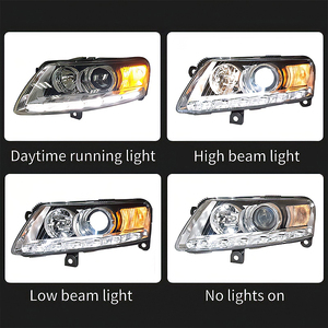 Nuovi Fari LED 12V 36W Bi-Xenon con DRL 5000 Lumen per <span class=keywords><strong>Audi</strong></span> A6L C5 C6 2005-2011, Retrofit Universale - Product Image 3