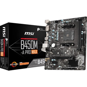 Venta al por mayor placa base PC ordenador doble canal <span class=keywords><strong>DDR4</strong></span> ranuras 64GB AMD AM4 placa base MSI B450M - A PRO MAX - Product Image 1